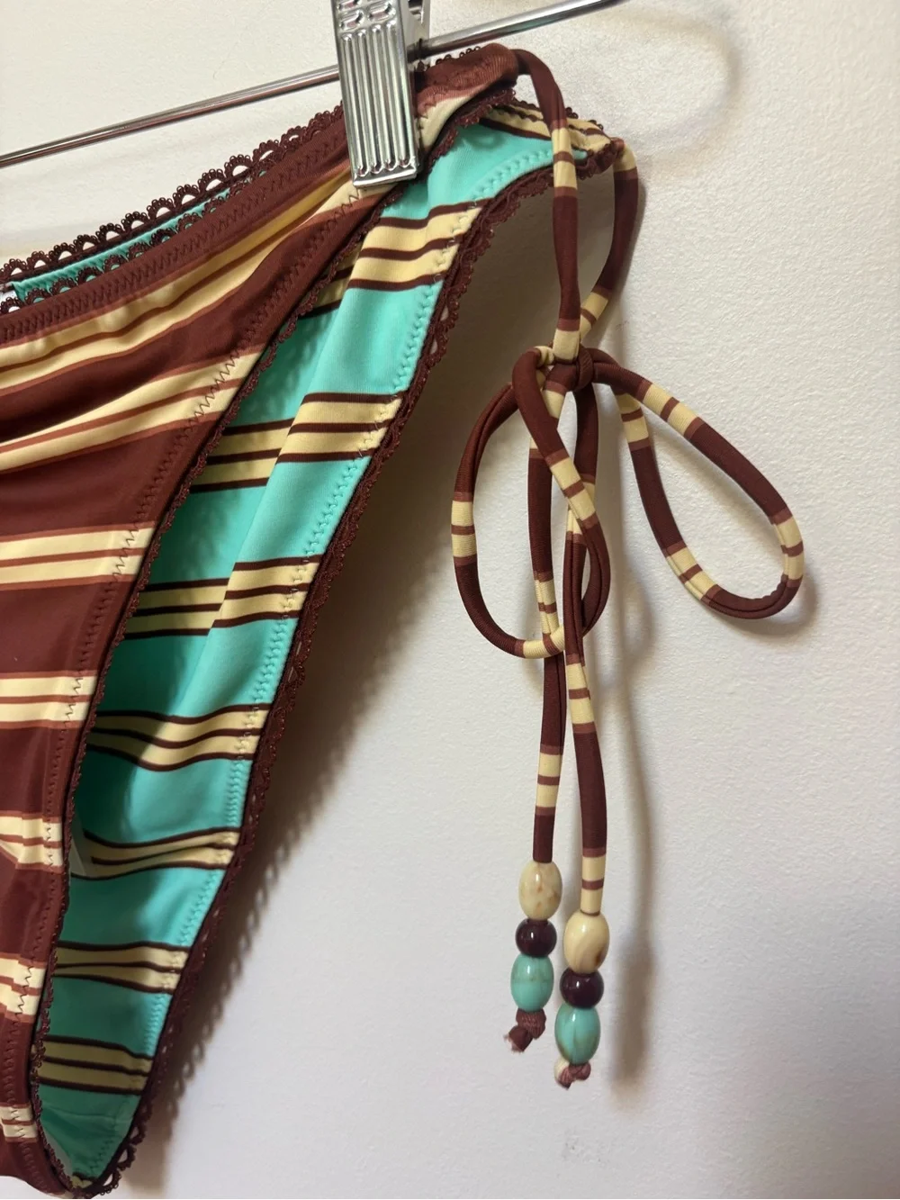 NWT Damson Madder Trudi Reversible Bikini Bottom Size 16 US